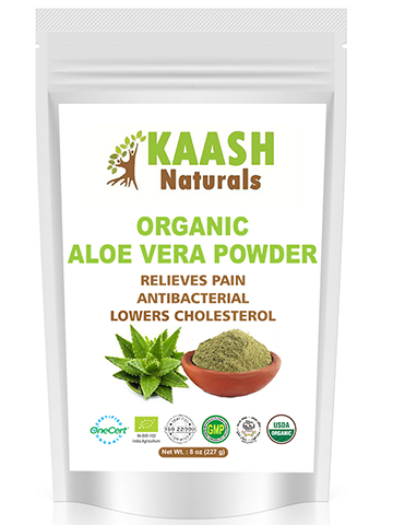 ALOE VERA POWDER, Aloe Barbadensis Organic  8 oz