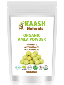 AMLA (Amalaki) Gooseberry POWDER, 100% Raw from India,USDA Certified Organic