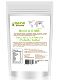 AMLA (Amalaki) Gooseberry POWDER, 100% Raw from India,USDA Certified Organic