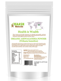 ASHWAGANDHA POWDER (Indian Ginseng) USDA Certified Organic 100% Raw Adaptogenic
